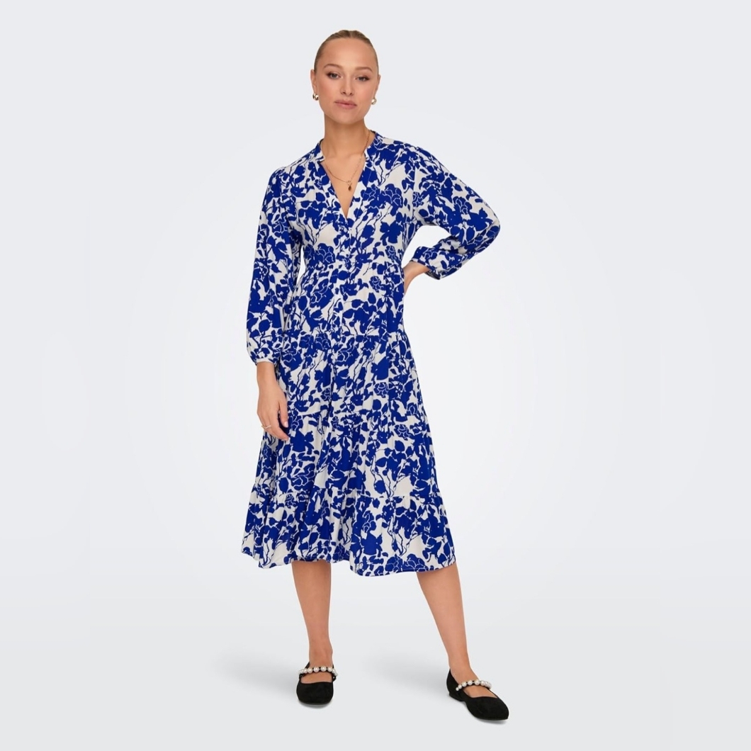 Only Womens Onlmilana 7/8 Dress Wvn Noos Casual Dress